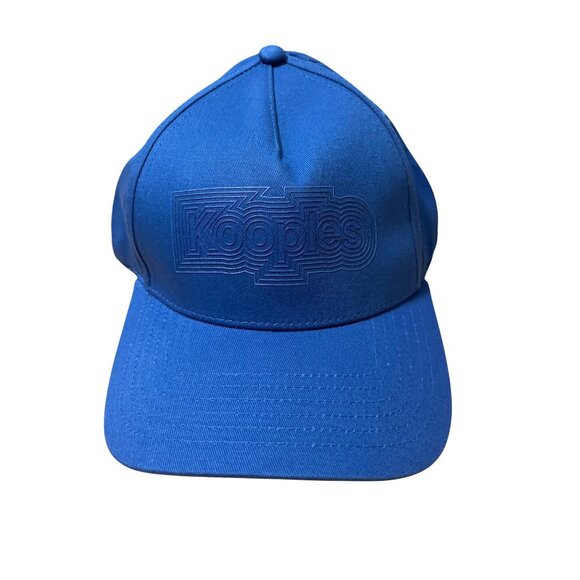 The Kooples Adjustable Blue Logo Baseball Cap - Picture 2 of 4